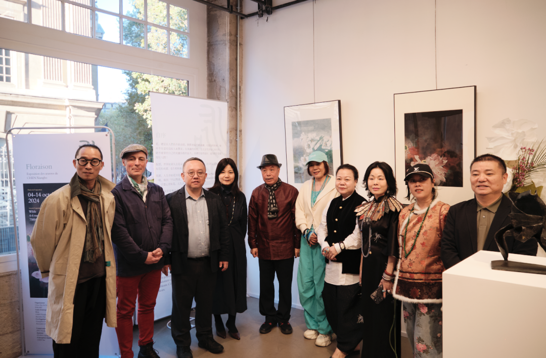 展讯｜《咏花·陈湘波作品展》在巴黎王尔德艺术中心盛大启幕